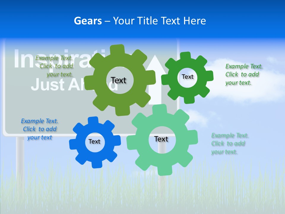 Nature Inspiration Billboard PowerPoint Template