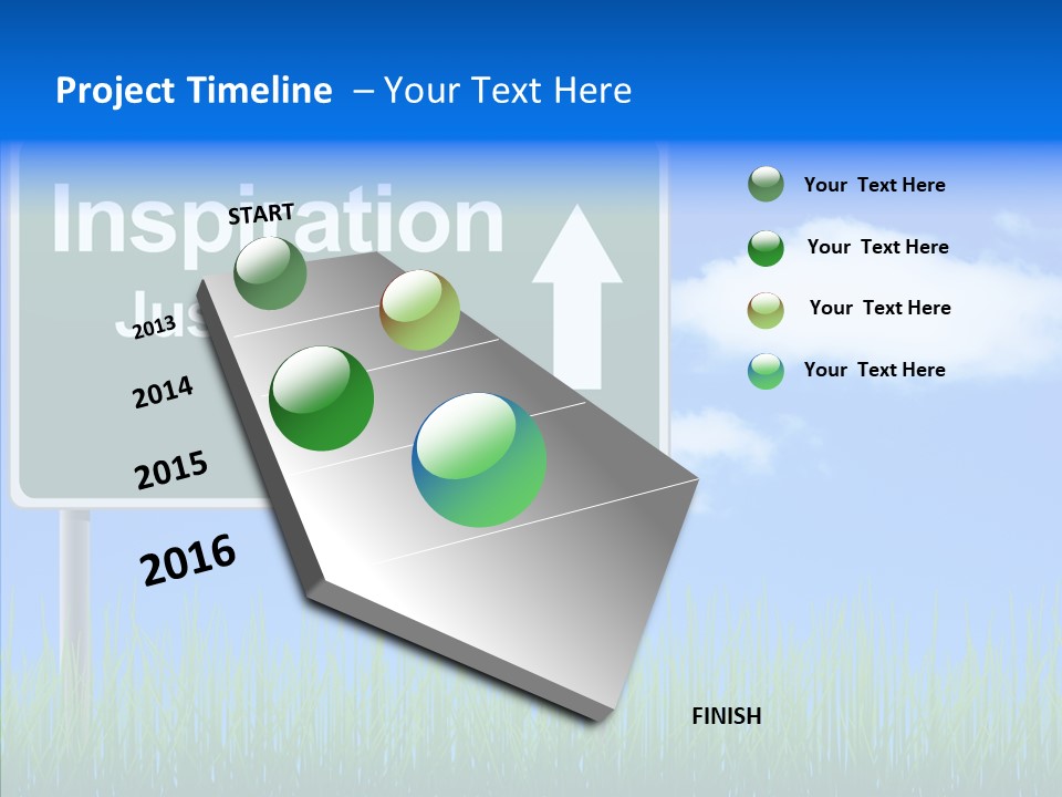 Nature Inspiration Billboard PowerPoint Template