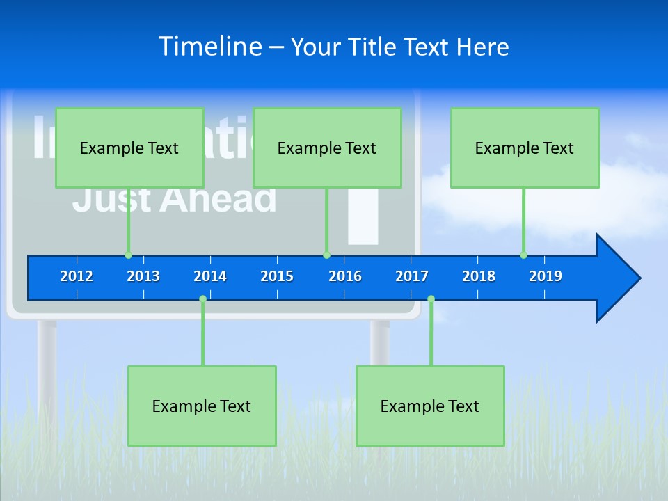 Nature Inspiration Billboard PowerPoint Template