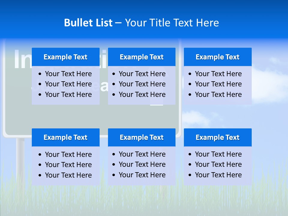 Nature Inspiration Billboard PowerPoint Template