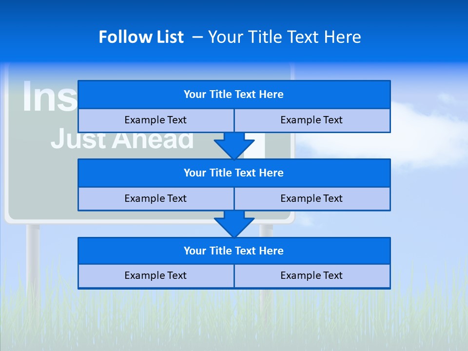 Nature Inspiration Billboard PowerPoint Template