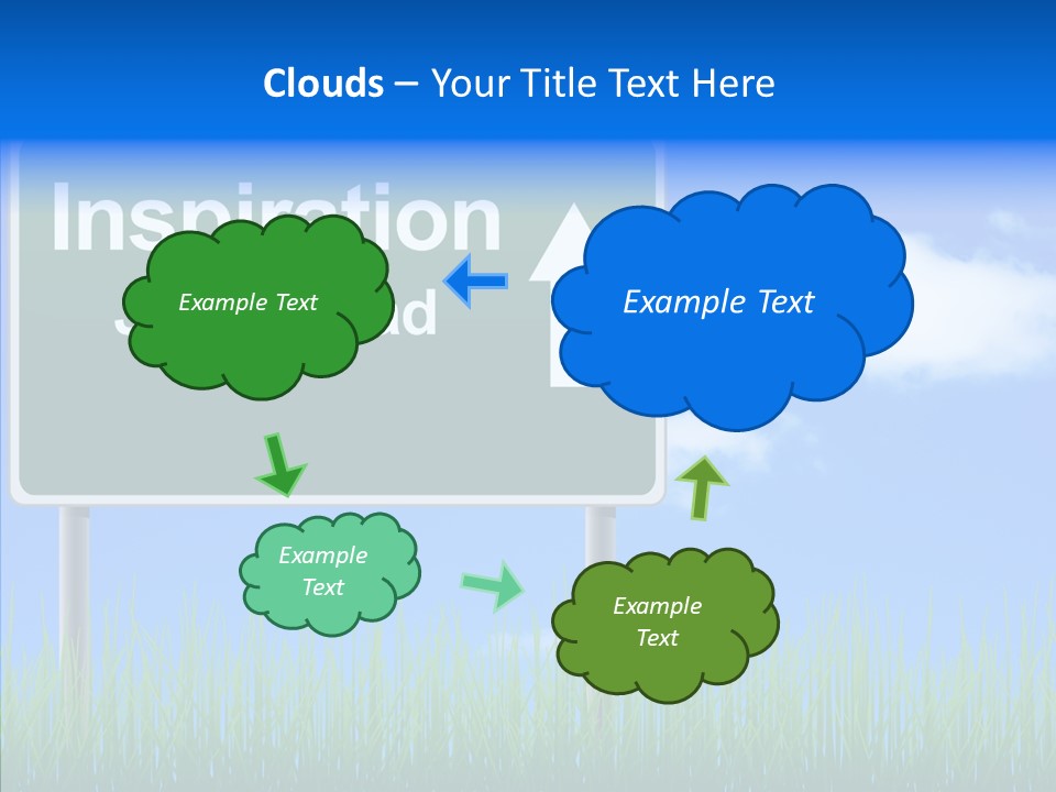 Nature Inspiration Billboard PowerPoint Template
