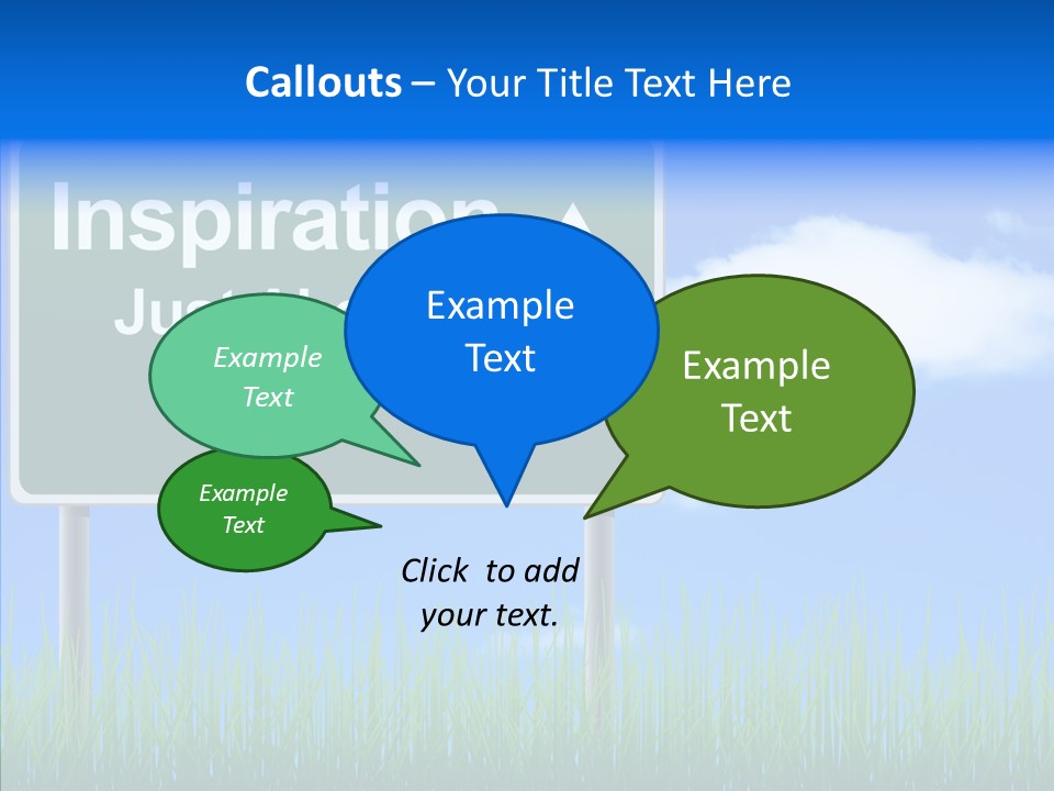 Nature Inspiration Billboard PowerPoint Template