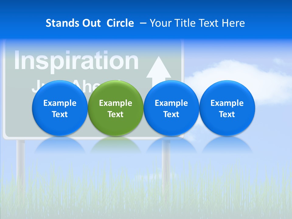 Nature Inspiration Billboard PowerPoint Template