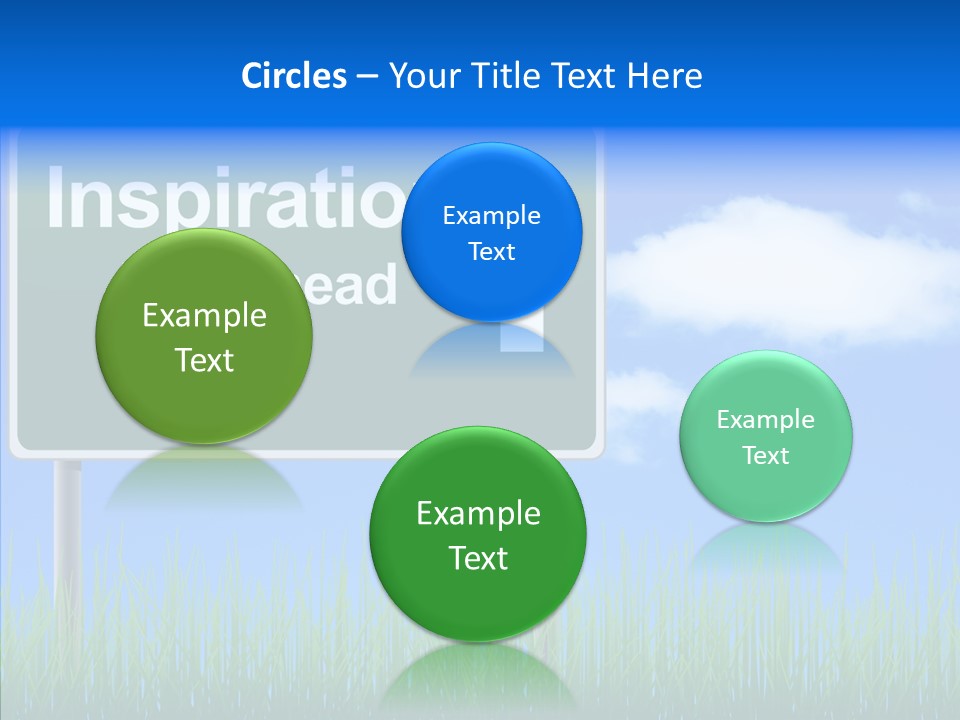 Nature Inspiration Billboard PowerPoint Template