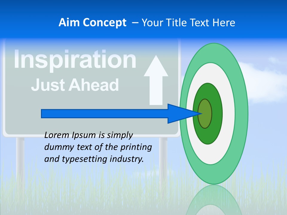 Nature Inspiration Billboard PowerPoint Template