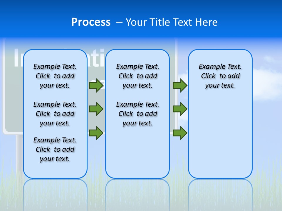 Nature Inspiration Billboard PowerPoint Template