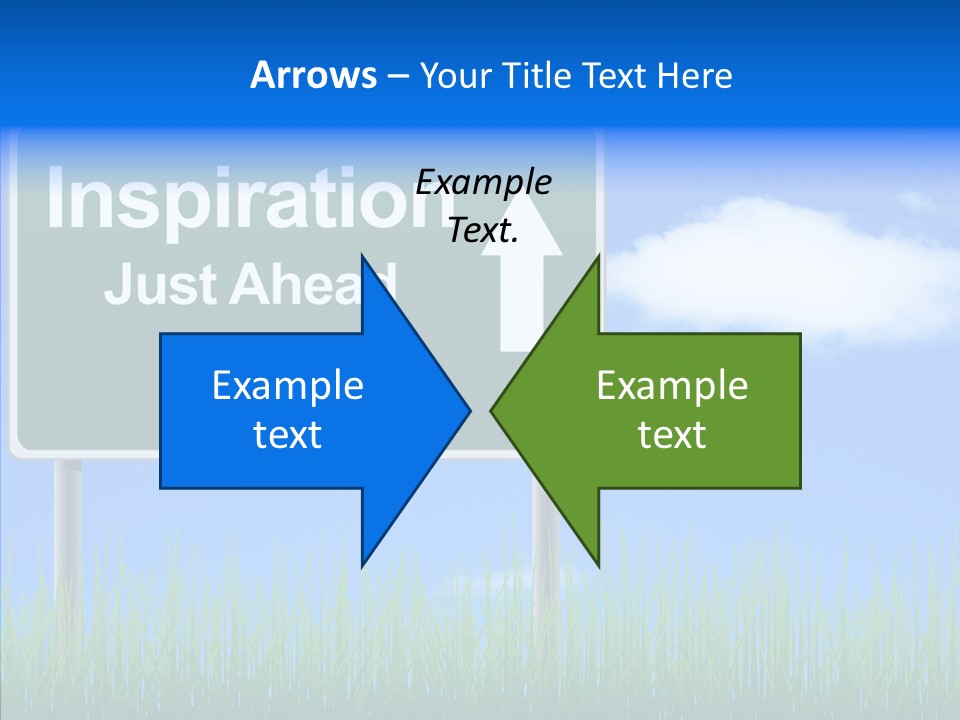Nature Inspiration Billboard PowerPoint Template