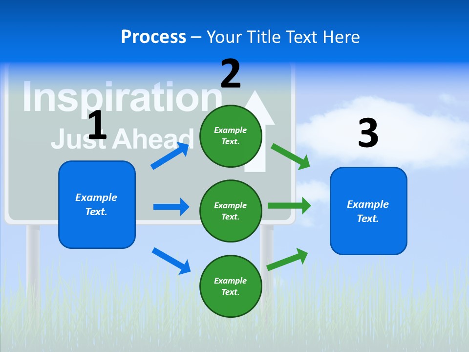 Nature Inspiration Billboard PowerPoint Template