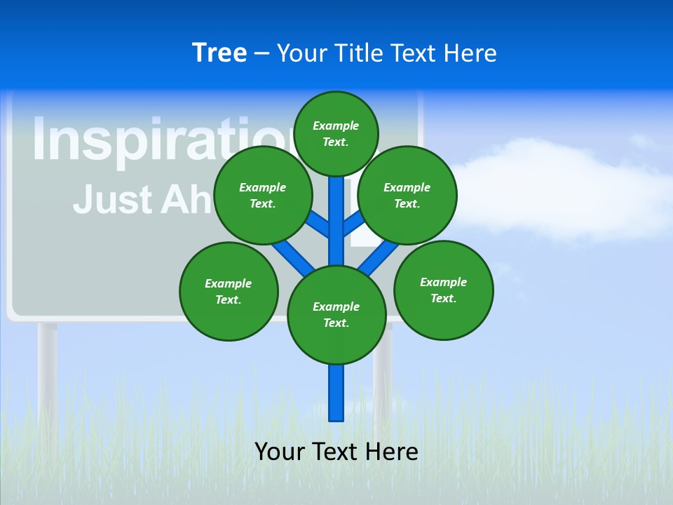 Nature Inspiration Billboard PowerPoint Template