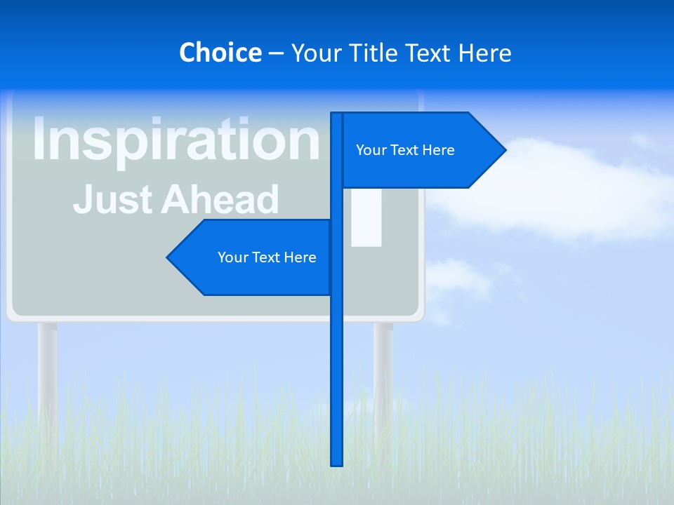 Nature Inspiration Billboard PowerPoint Template