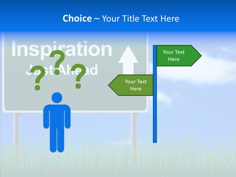 Nature Inspiration Billboard PowerPoint Template