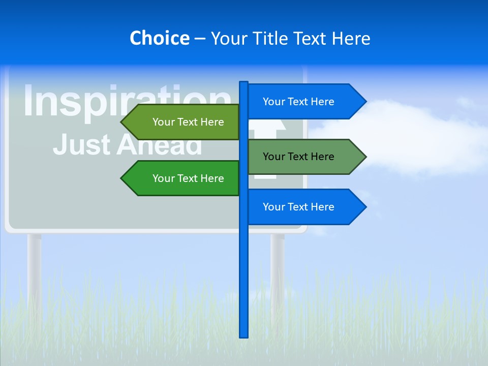 Nature Inspiration Billboard PowerPoint Template