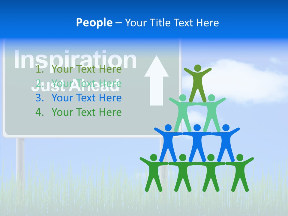 Nature Inspiration Billboard PowerPoint Template