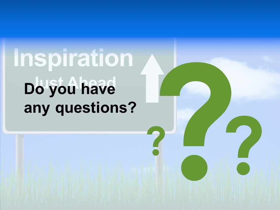 Nature Inspiration Billboard PowerPoint Template