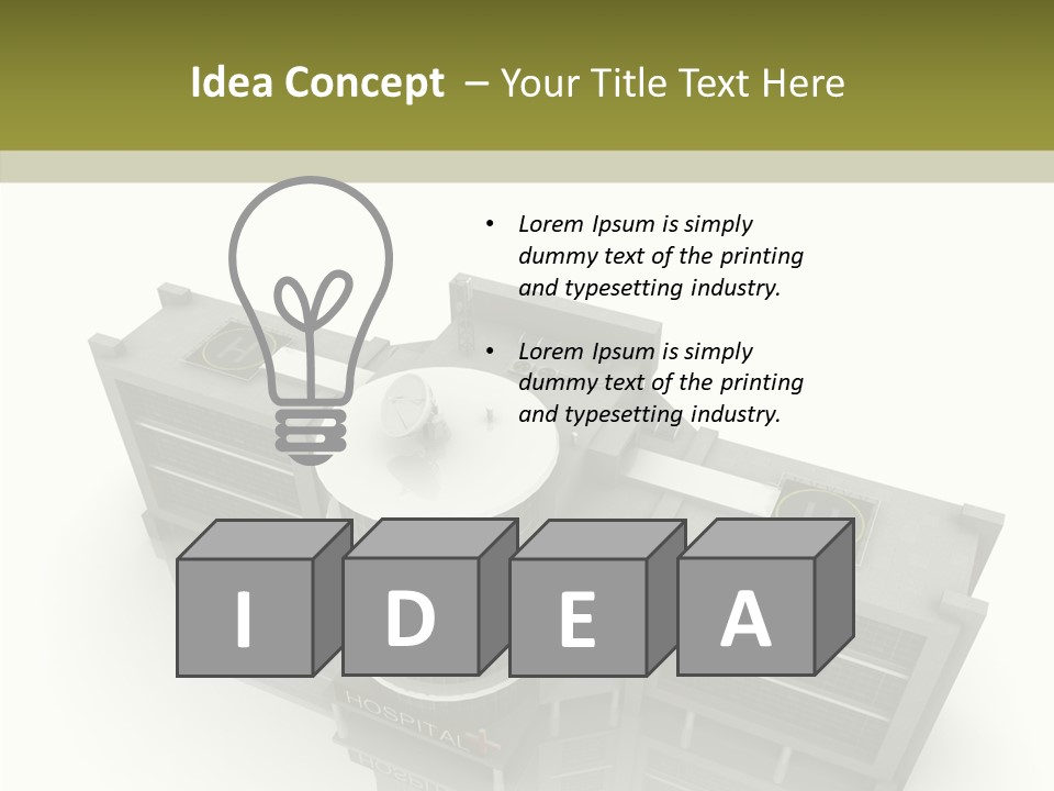 Area Participation Concept PowerPoint Template