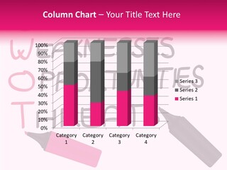 Sign Weakness Strength PowerPoint Template