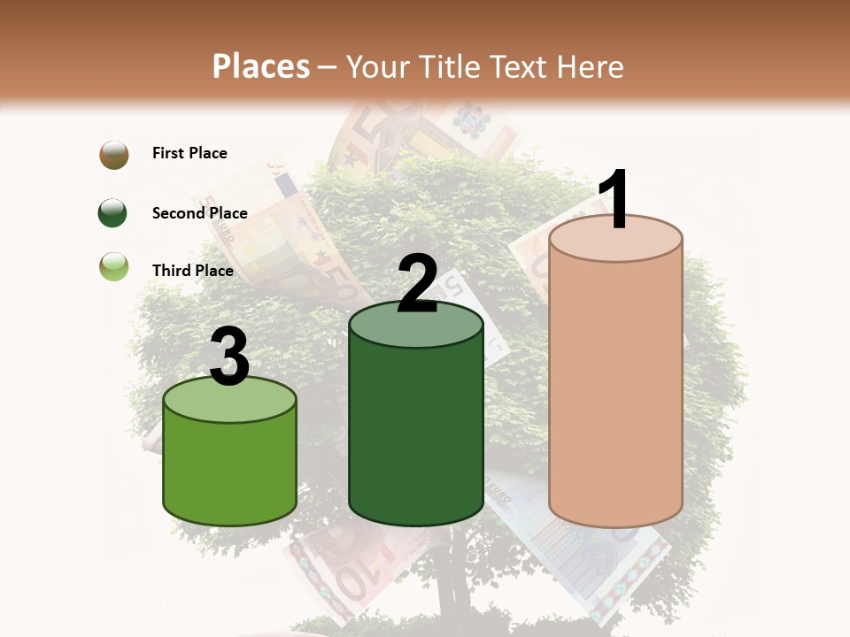 Loan Man Growth PowerPoint Template