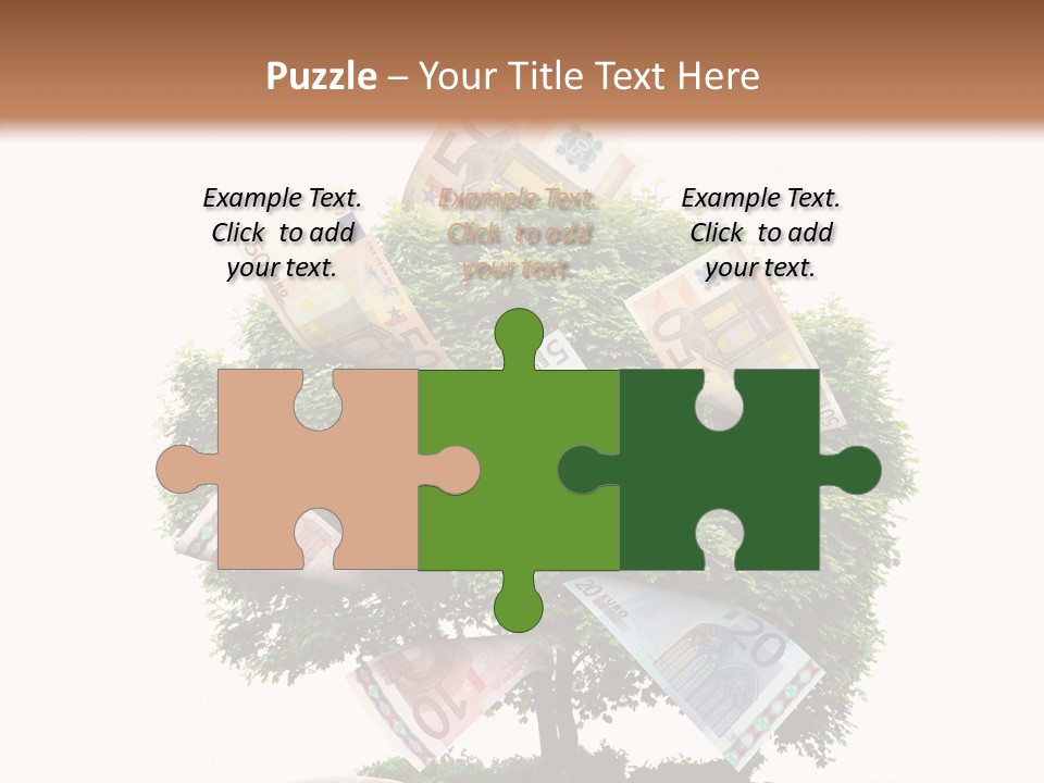 Loan Man Growth PowerPoint Template