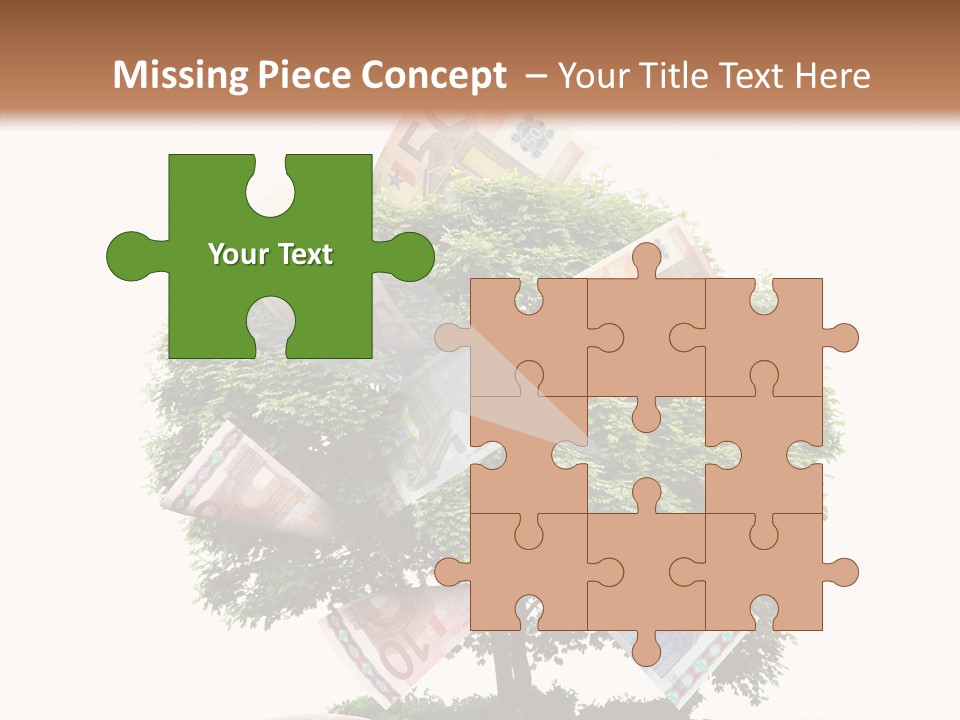 Loan Man Growth PowerPoint Template