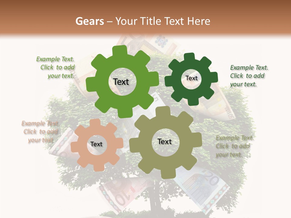 Loan Man Growth PowerPoint Template