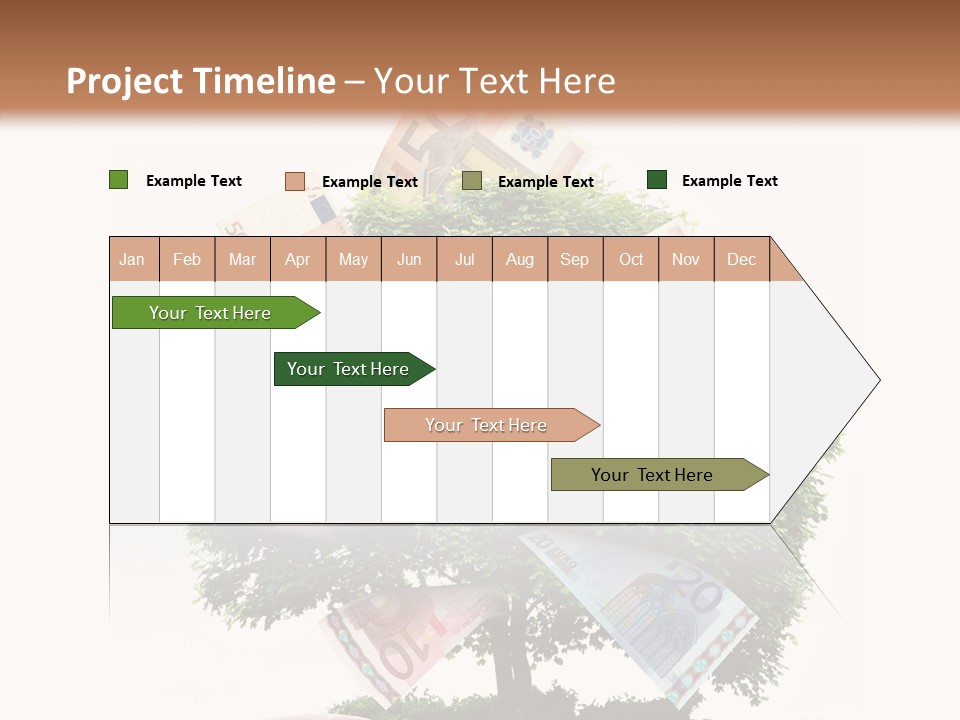 Loan Man Growth PowerPoint Template