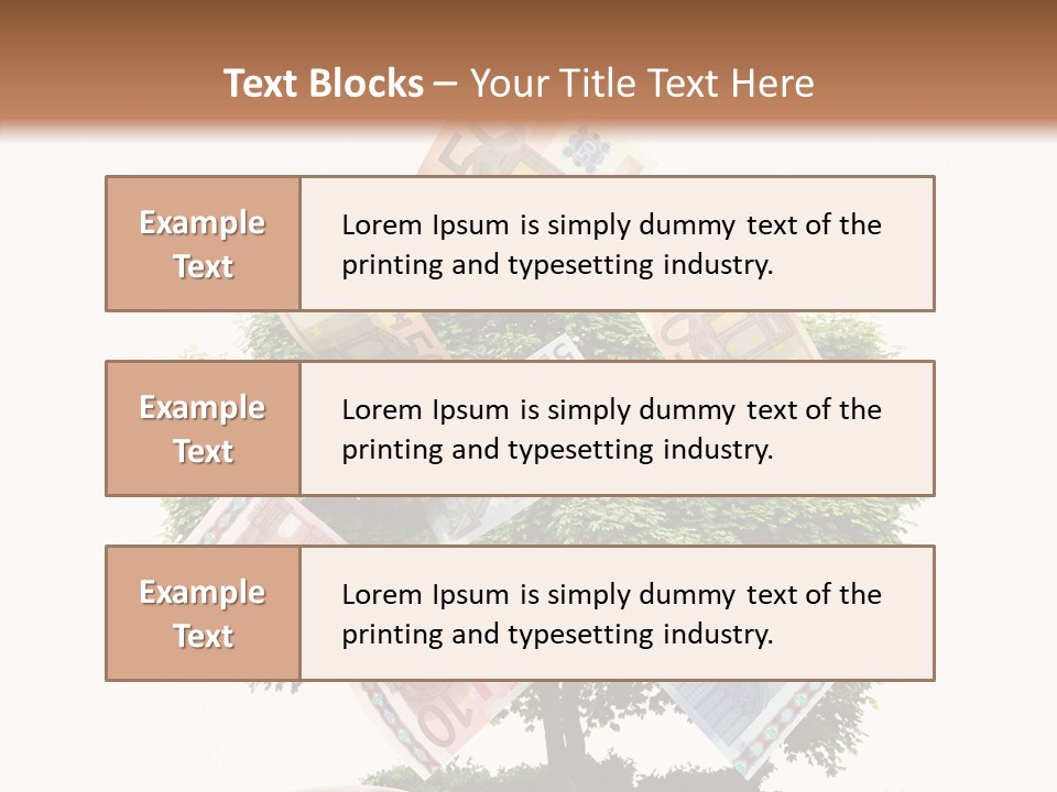 Loan Man Growth PowerPoint Template