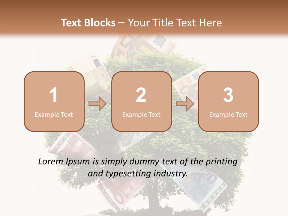 Loan Man Growth PowerPoint Template