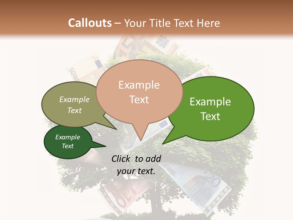 Loan Man Growth PowerPoint Template