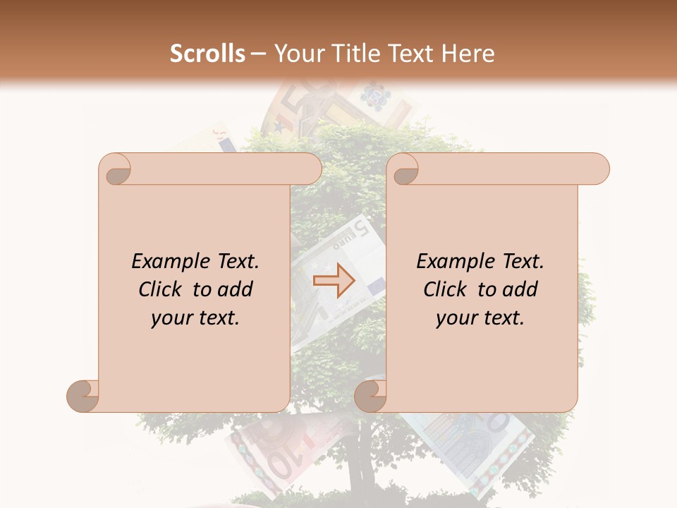 Loan Man Growth PowerPoint Template