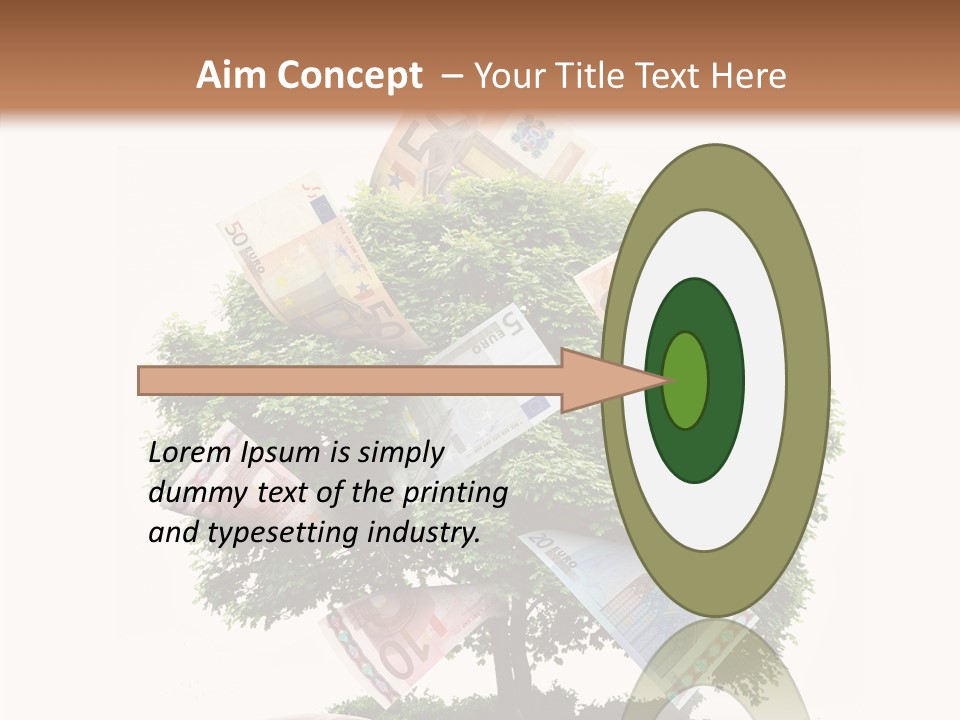 Loan Man Growth PowerPoint Template