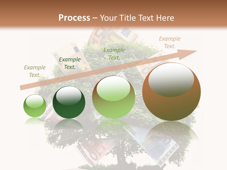 Loan Man Growth PowerPoint Template