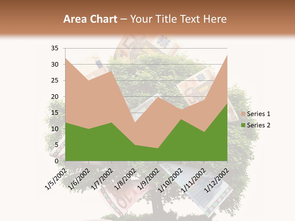 Loan Man Growth PowerPoint Template