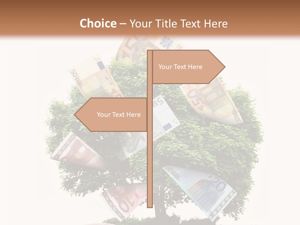 Loan Man Growth PowerPoint Template