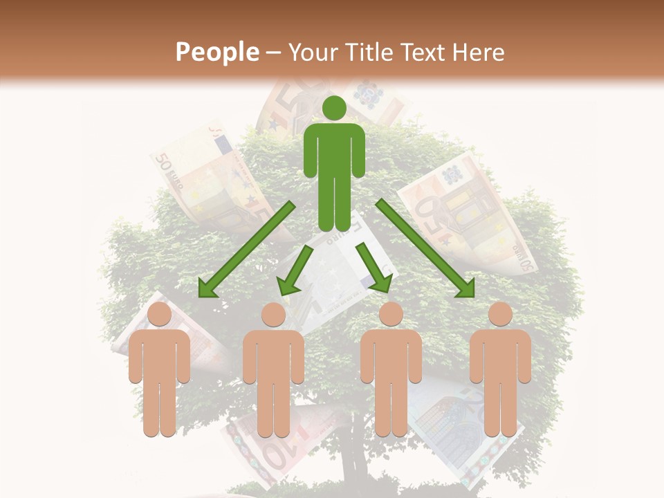 Loan Man Growth PowerPoint Template