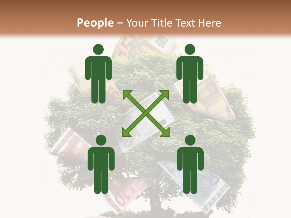 Loan Man Growth PowerPoint Template