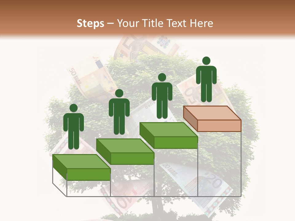 Loan Man Growth PowerPoint Template