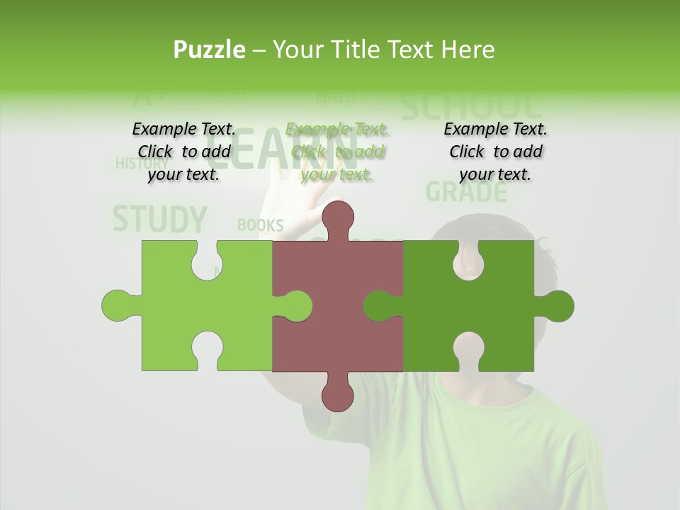 Books Future Grow PowerPoint Template