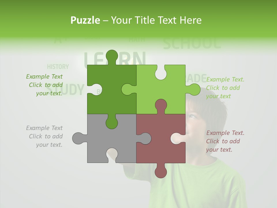 Books Future Grow PowerPoint Template