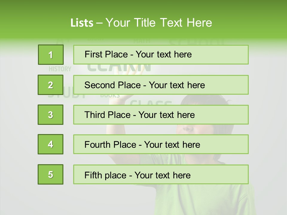 Books Future Grow PowerPoint Template