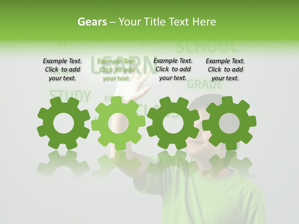 Books Future Grow PowerPoint Template