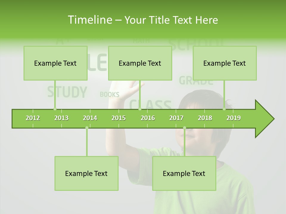 Books Future Grow PowerPoint Template