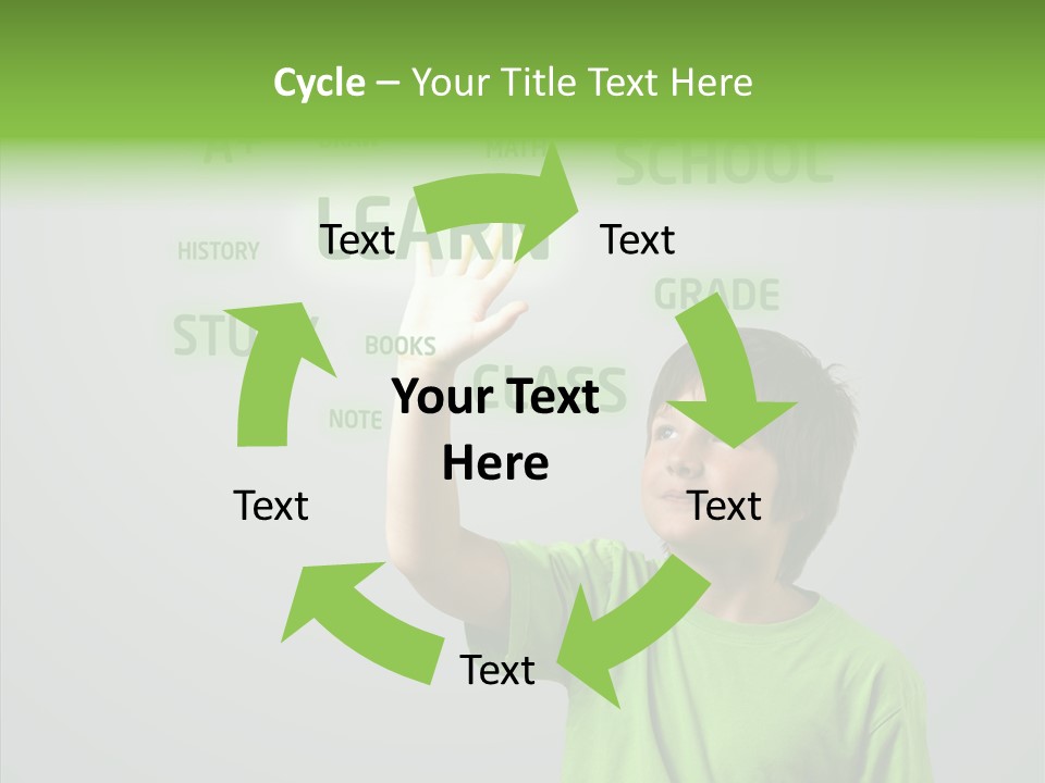 Books Future Grow PowerPoint Template