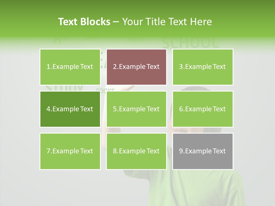 Books Future Grow PowerPoint Template