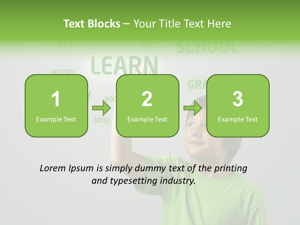 Books Future Grow PowerPoint Template