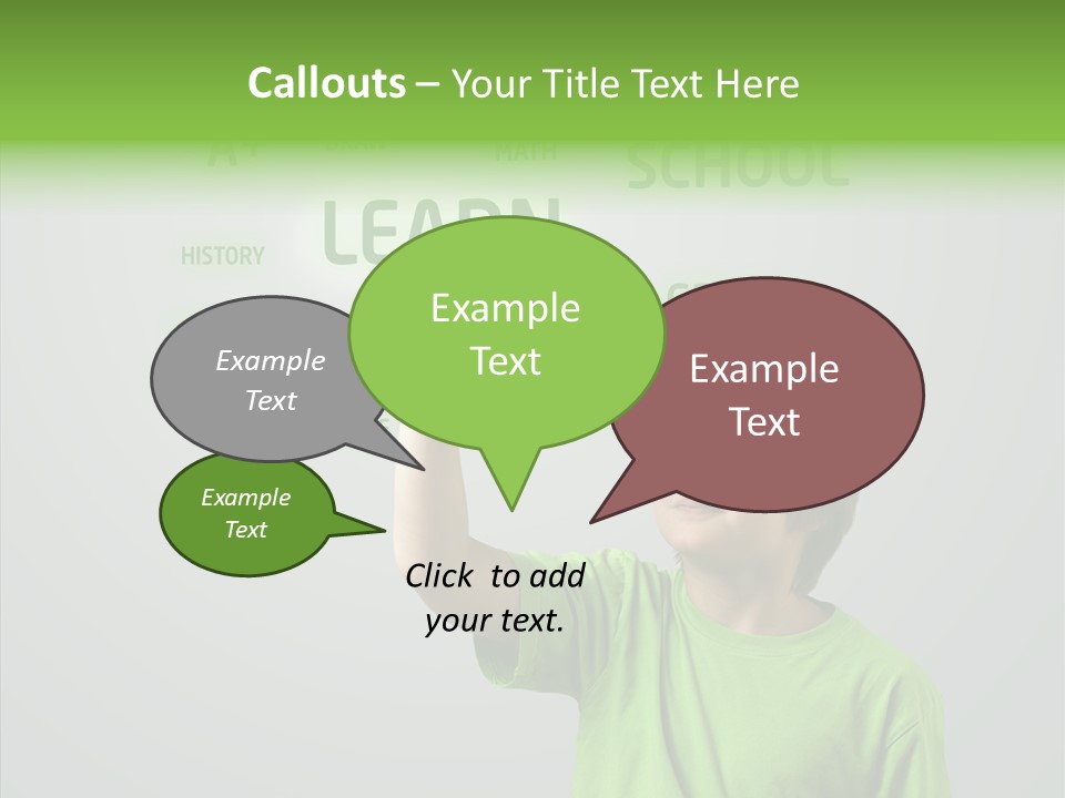 Books Future Grow PowerPoint Template