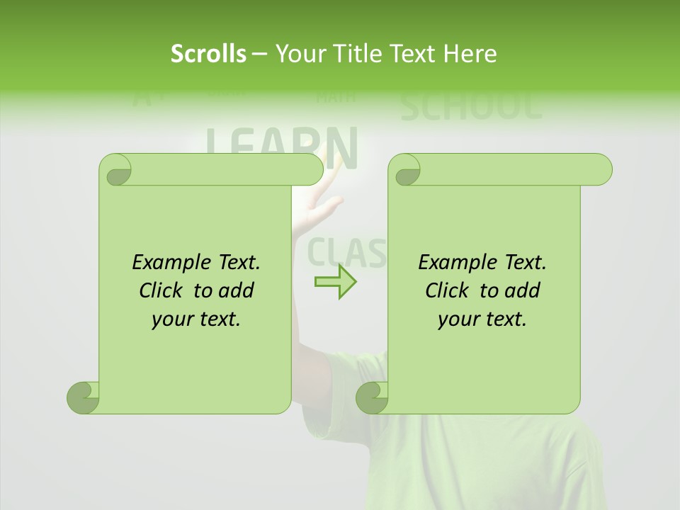Books Future Grow PowerPoint Template