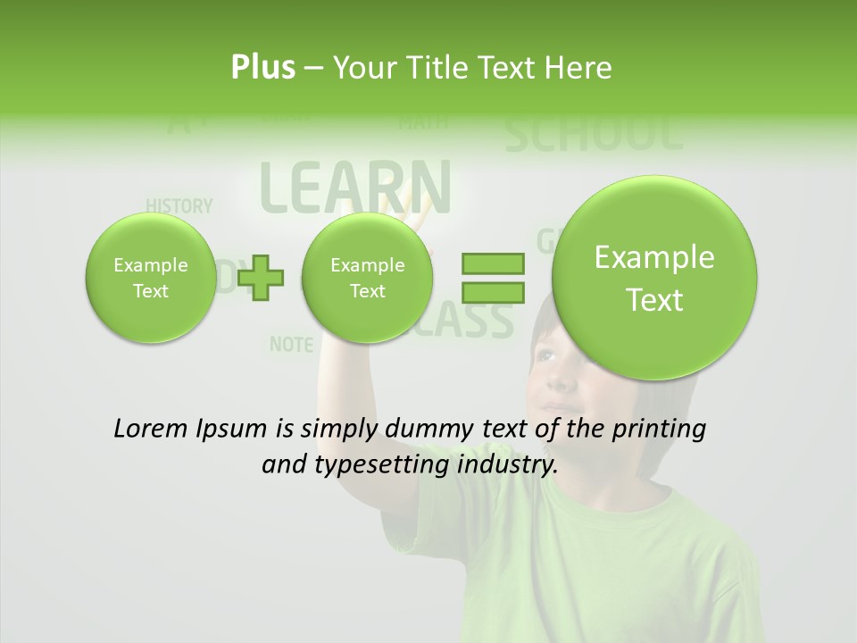 Books Future Grow PowerPoint Template