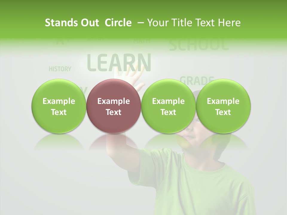 Books Future Grow PowerPoint Template