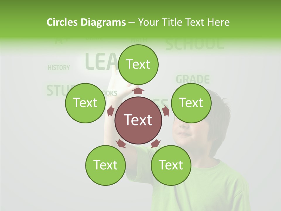 Books Future Grow PowerPoint Template